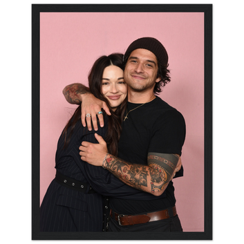 Framed poster TYLER POSEY & CRYSTAL REED