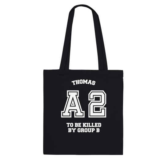Tote bag Thomas A2 - To Be Killed By Group B