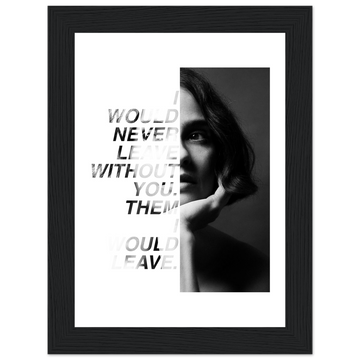 Framed Poster Quote by MALIA TATE - SHELLEY HENNIG