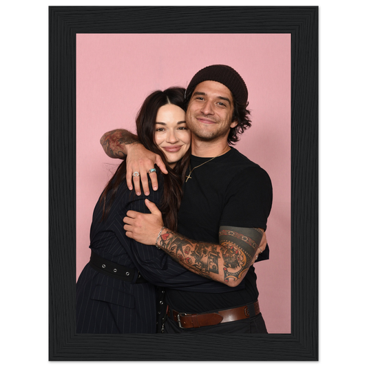Poster encadré TYLER POSEY & CRYSTAL REED