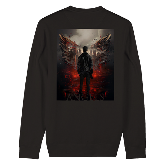 ANGELS organic unisex sweatshirt - ETSW