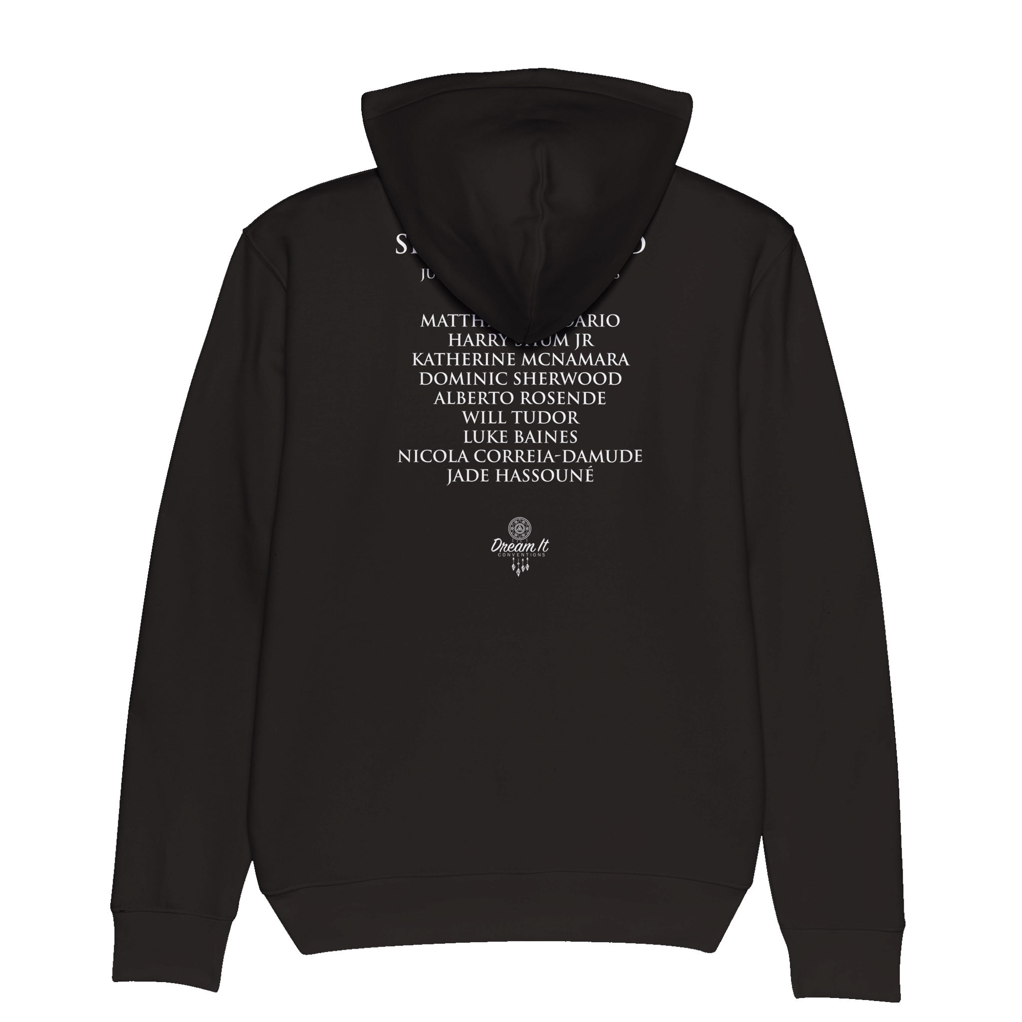ENTER THE SHADOW WORLD POSTER Organic Unisex Hoodie