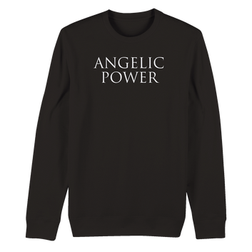 ANGELIC POWER organic unisex sweatshirt - ETSW