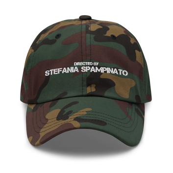 Directed By Stefania Spampinato Embroidered Cap