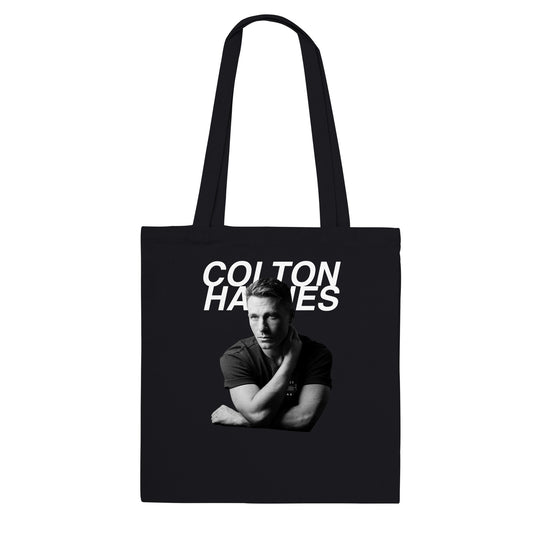 COLTON HAYNES tote bag