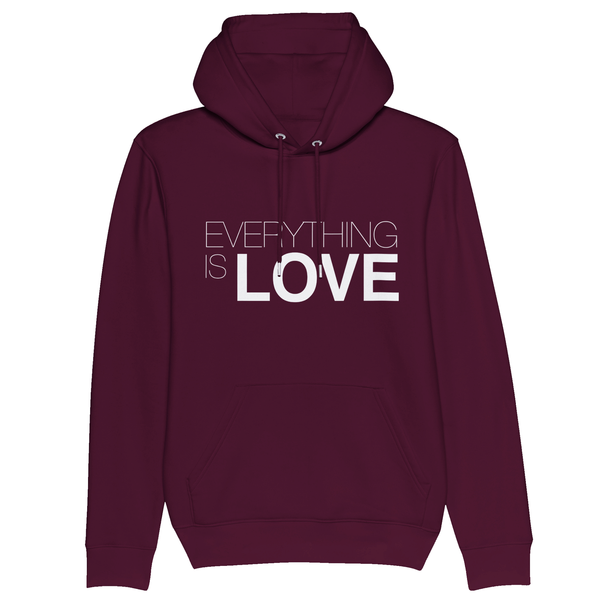 Everything Is Love Organic Unisex Hoodie