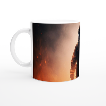 Firefighter ceramic mug