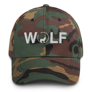 WOLF Embroidered Cap